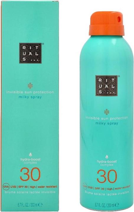 Produktbild Rituals Karma Sun Protection Milky Spray SPF30 (Sonnenspray, SPF 30, 200 ml)