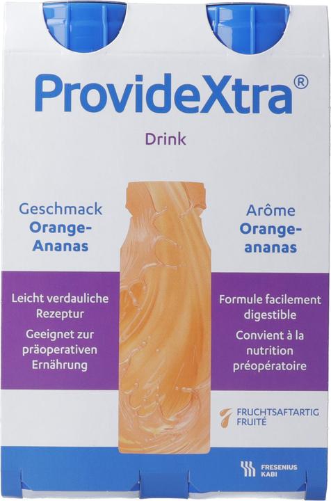 Actual product image Provide Xtra Drink Orange Pineapple (4x200ml) (4 Piece, Liquid, 1002 g)
