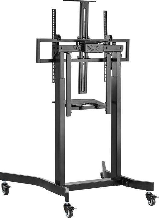 equip Support au sol 55-100"/ 1TFT 120kg 1 étagère noir (100", 120 kg)
