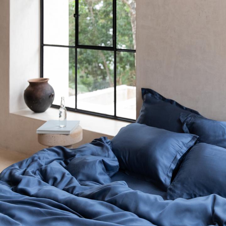 Produktbild Coco & Cici Tencel Bettbezug + Kissenbezug (Bettwäsche Set, 240 x 220 cm, 60 x 70 cm)