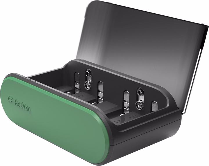 Actual product image GP Batteries ReCyko Universal Charger AA/AAA/C/D/9V Batteries NEW (1 pcs., D, AAA, AA, C, 9V Block, 2100 mAh, Rechargeable battery)