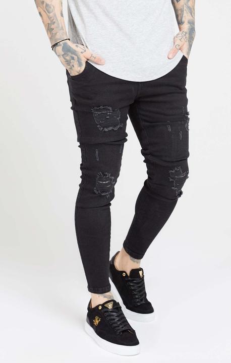 Actual product image Siksilk Jeans Essential Distressed Skinny Jean (30)