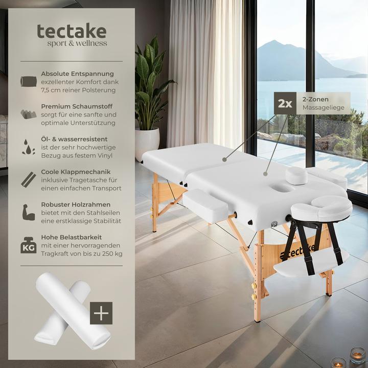 Produktbild tectake Massageliege