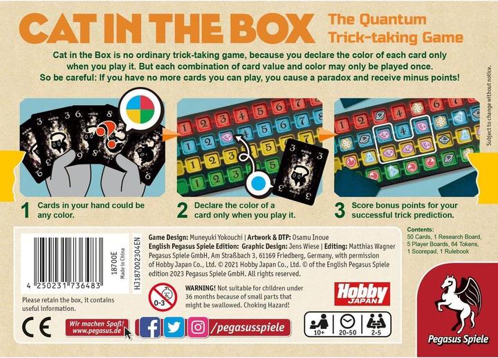 Produktbild Pegasus Cat in the Box (Englisch)