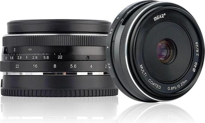 Image du produit Meike 28mm f/2.8 Sony E Mount (Sony E, APS-C / DX)
