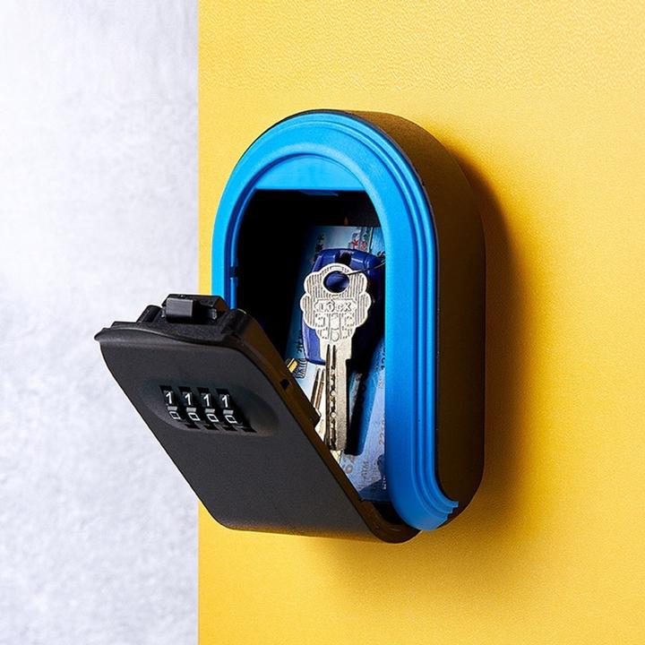 Produktbild König Design Schlüsselbox Schlüsseltresor Schlüsselsafe für Innen und Aussen mit Zahlenschloss