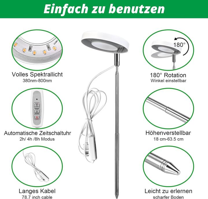 Produktbild Cieex Pflanzenlicht (LED, 260 V)