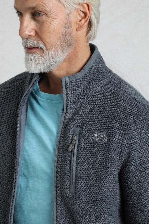 Actual product image Weird Fish Mens Transom Zip Macaroni Eco Friendly Jacket (L)