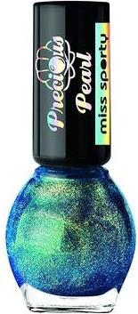 Actual product image Miss Sporty Miss Sports - Precious Pearl Varnish For Stump 050 7Ml (Turquoise Sand Pearls, Colour paint)