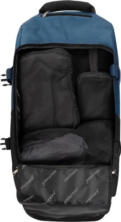 Produktbild Normani Reisetasche mit Rucksackfunktion 90 L mit 4 Kleidertaschen (90 l)