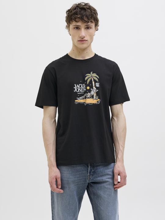 Immagine prodotto Jack & Jones Gedruckt Rundhalsausschnitt T-shirt T-shirt (XS)