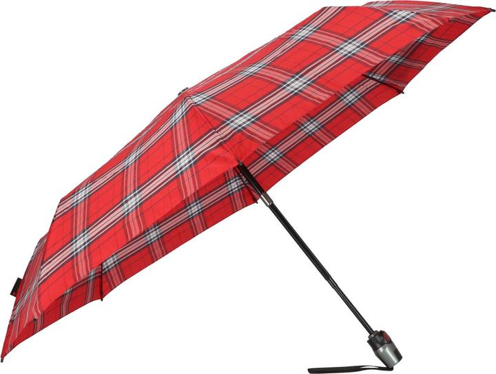 Actual product image Knirps T.200 Medium Duomatic check red'n navy