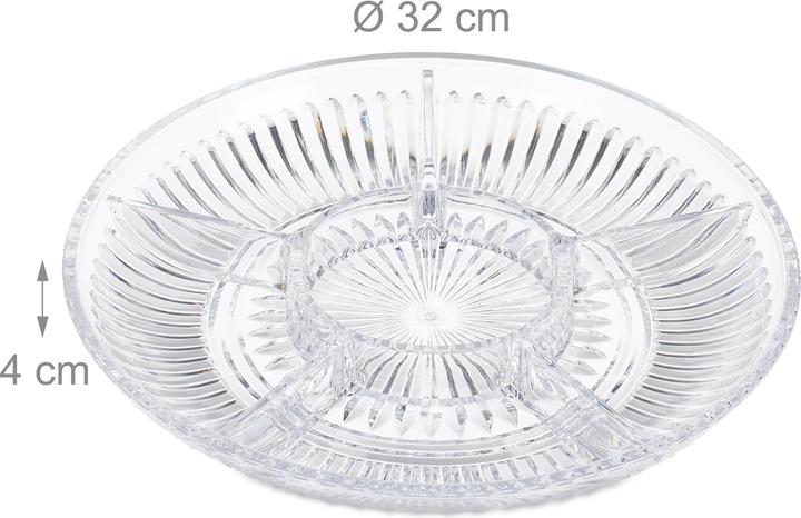 Actual product image Relaxdays snack plate