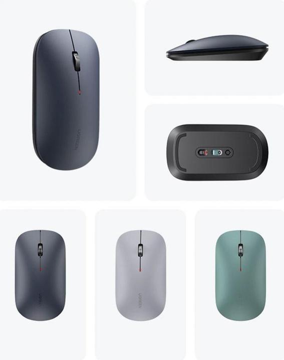 Produktbild Ugreen Portable Wireless Mouse (Black) (Kabellos)