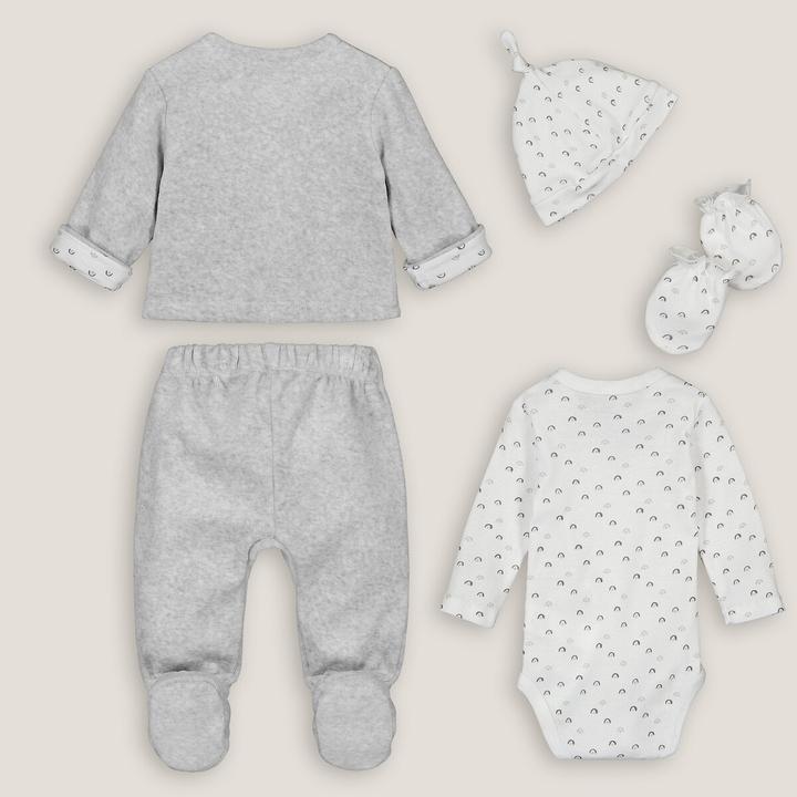 Produktbild La Redoute Collections 5-teilige Erstlingsausstattung