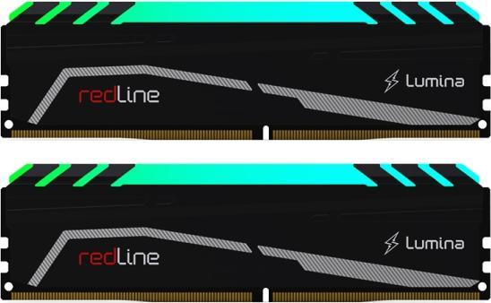 Immagine prodotto Mushkin DIMM 32 GB DDR5-6400 (2x 16 GB) doppio kit (nero, MLA5C640BGGP16GX2, Redline Lumina) (2 x 16GB, 6400 MHz, RAM DDR5, DIMM)