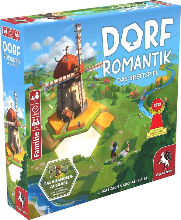 Actual product image Pegasus 51242G - Dorfromantik - The board game retailer-exclusive EN (German)