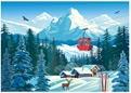 Produktbild Calypto Winterlandschaft 1000 Teile Puzzle (1000 Teile)