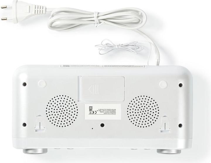 Productafbeelding Nedis Keukenradio FM-radio Onderkastradio 30 voorkeurzenders Display met automatische D (FM)
