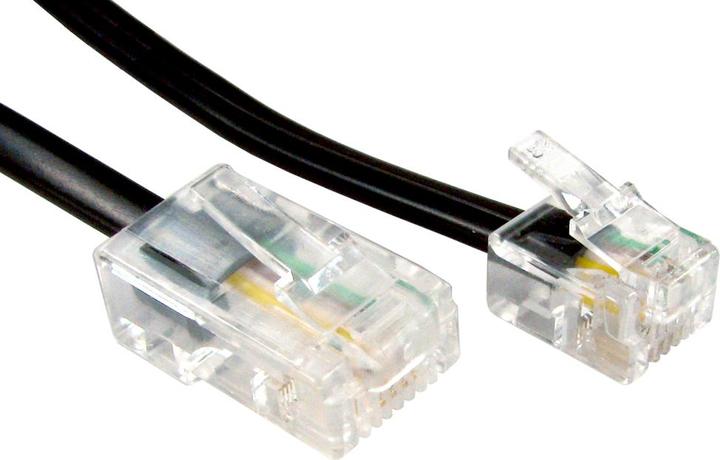 Image du produit Cables Direct CDL 10m Câble RJ11 vers RJ45 - Noir