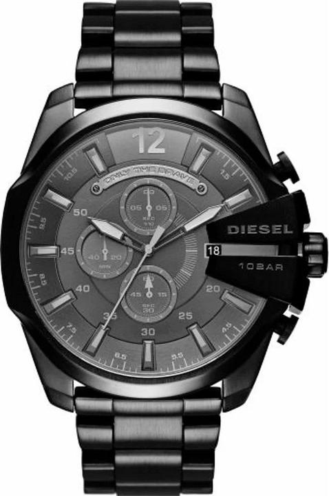 Image du produit Diesel Zegarek Zegarek Męski Mega Chief DZ4355 Czarny (Chronographe, 51 mm)