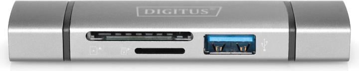 Actual product image Digitus Dual Card Reader Hub (USB 3.0, USB 2.0)
