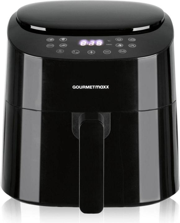 Image du produit Gourmetmaxx Friteuse à air chaud Digital Noir, Couleur des détails : Noir