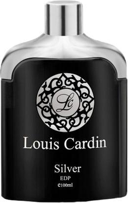 Actual product image Louis Cardin Silver Homme Eau De Parfum Spray 100ml (Eau de parfum, 100 ml)