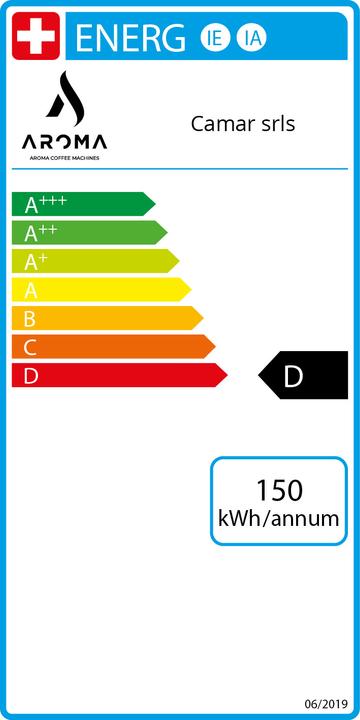 Energie-Label Aroma Plus Tortora (E.S.E.)