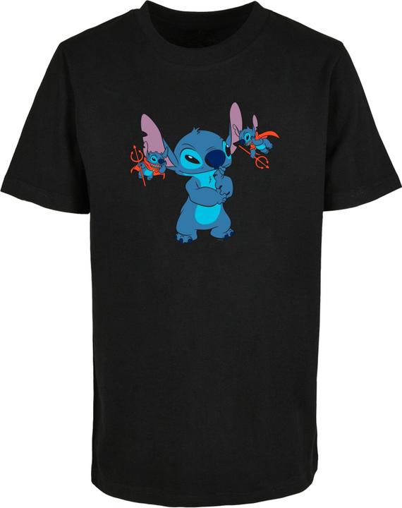 Actual product image Absolute Cult Kids Lilo And Stitch - Little Devils Basic Tee 2.0 - 124617 (122, 128)