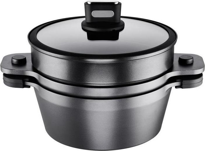 Produktbild Rohe Germany Rohe Aluguss Antihaft Multifunktionstopf (24 cm, Kochtopf, Aluminiumguss)