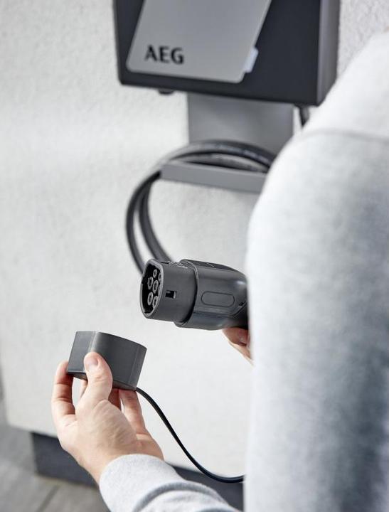 Produktbild AEG Wallbox 11 KW Typ B mit FI Schalter (Typ 2, 11 kW, 16 A)