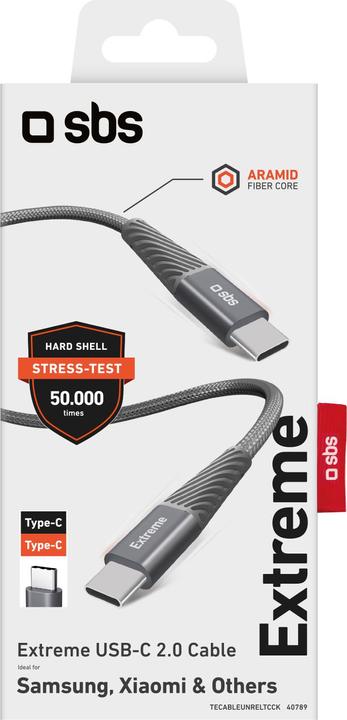Produktbild SBS Aramidfaser Kabel (1.50 m, USB 2.0)