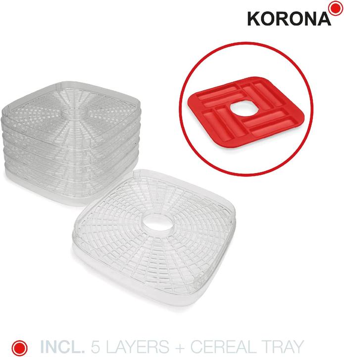 Immagine prodotto Korona Disidratatore con forma di barretta di muesli
