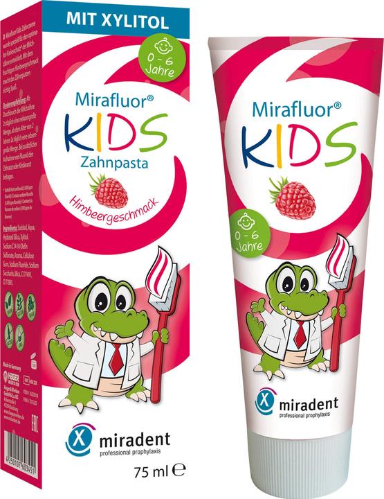 Produktbild Miradent Mirafluor Kids Zc, 75 ml ZCR (75 ml)