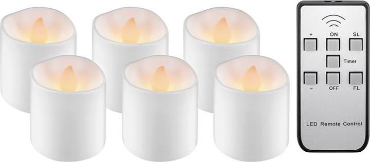 Productafbeelding Goobay Set van 6 LED waxinelichtjes (6 x)