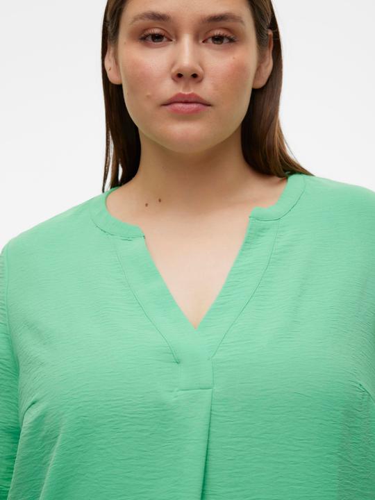 Actual product image Vero Moda Regular fit V-neckline Curve turned-up cuffs Top Top (44)