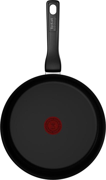 Produktbild Tefal Renew Black keramische hapjespan 24 cm - Inductie (24 cm, Kochtopf, Keramik)