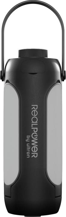 Produktbild RealPower LED outdoor Light 190,solar,schwarz,6.000mAh