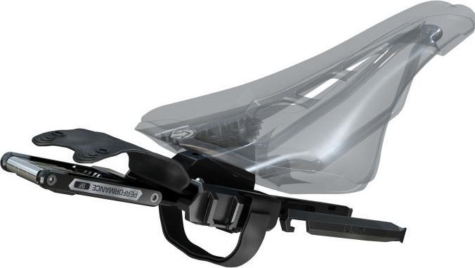 Productafbeelding PRO Zadelcontainer Slim zwart / nylon