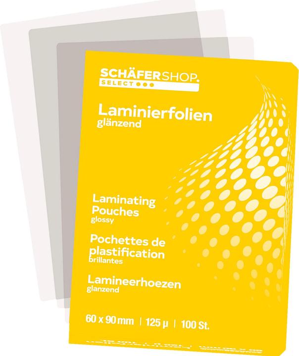 Produktbild Schäfer Shop Laminierfolien (A6, 100 Stück, 125 µm)
