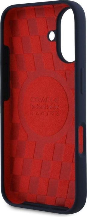 Immagine prodotto Red Bull Case HC Silicone ORBR20 Logo Red Lining to iPhone 16 MagSafe navy blue (Apple iPhone 16)