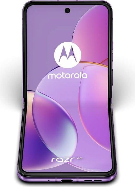 Produktbild Motorola Razr 40 (256 GB, Summer Lilac, 6.90", SIM + eSIM, 64 Mpx, 5G)