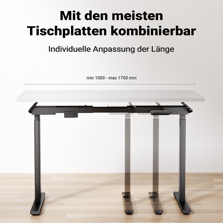 Produktbild Wiltec Schreibtischrahmen