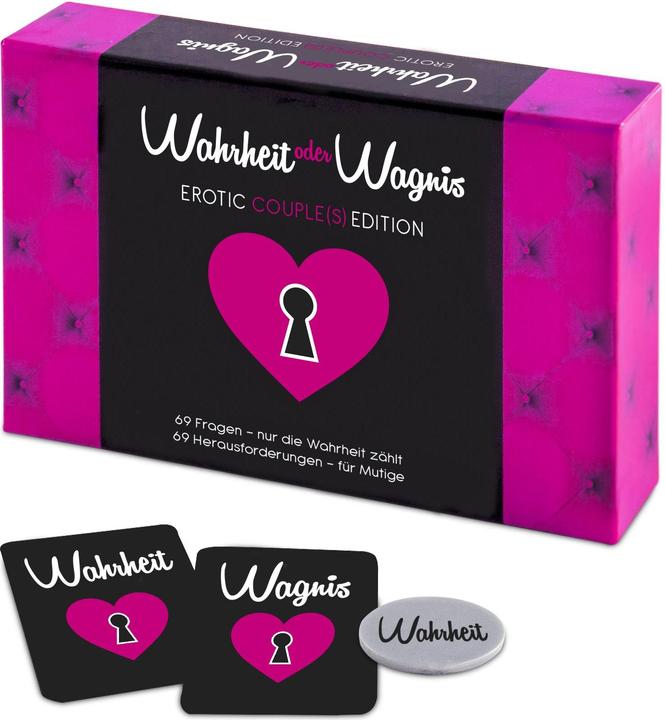 tease & please Wahrheit oder Wagnis (Kartenspiel, Deutsch)