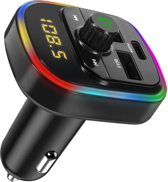 Produktbild Avizar FM-Sender, USB QC 3.0 + USB-C 20W Anschlüsse