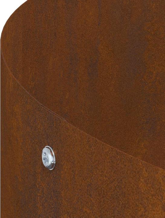 Produktbild VidaXL Corten Stahl Pflanzkübel Corten Stahl Medium