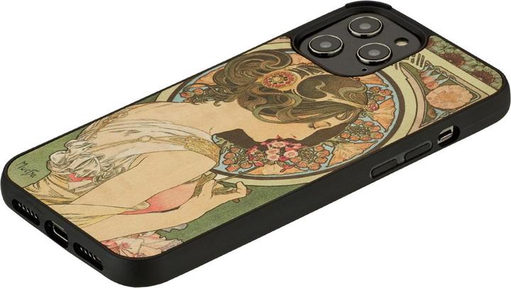 Immagine prodotto Man.Wand Custodia &WOOD per iPhone 12 Pro Max primula juodas (Apple iPhone 12 Pro Max)