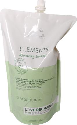 Actual product image Wella Elements Renewing Shampoo Pouch (1000 ml, Liquid shampoo)