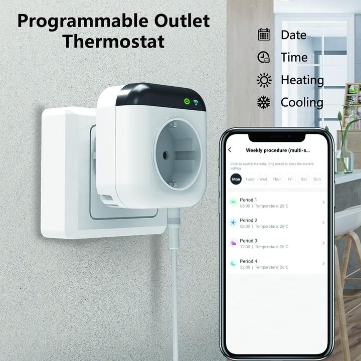Produktbild Hycency Thermostat Steckdose